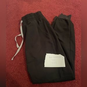 Black FIGS scrubs bottom